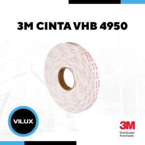 Cinta VHB 4950 Blanca 3M